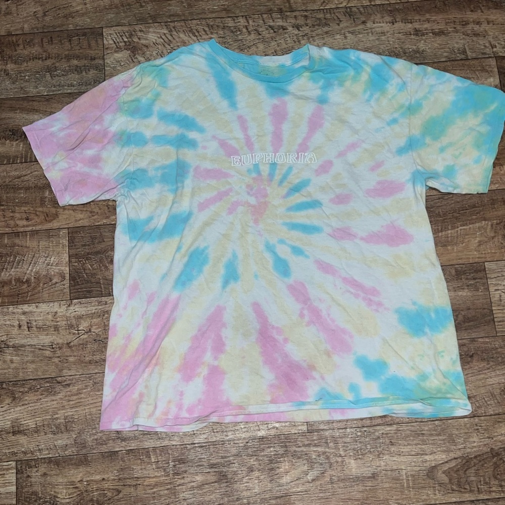 Oversized tie dye tshirt